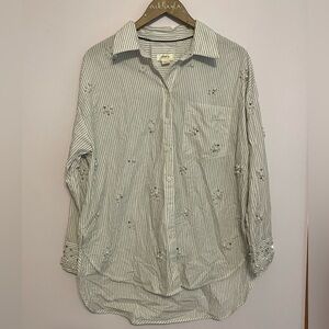Anthropologie button down shirt